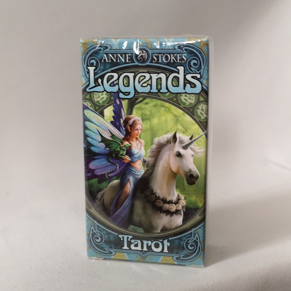 New and Sealed Legends Tarot Reading Card Deck Designed by Anne Stokes 78 Cards